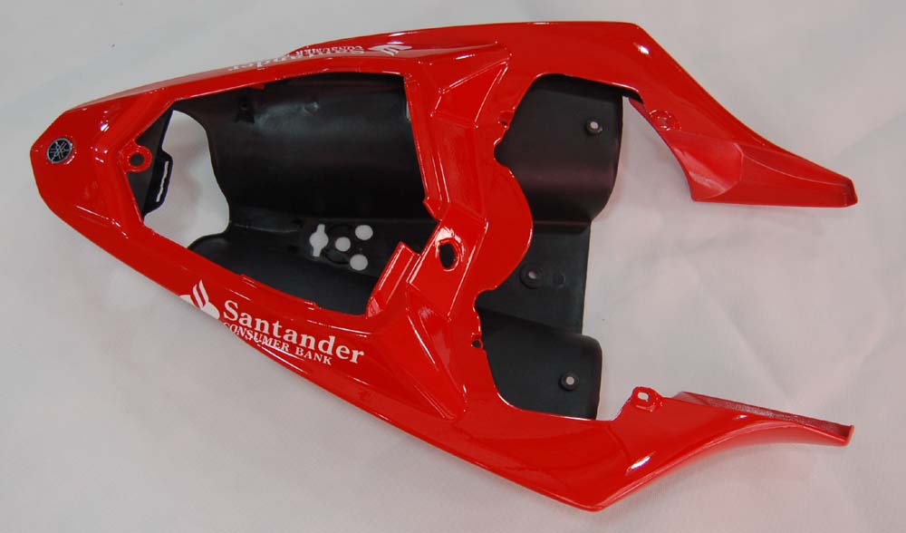 Fairings 2009-2011 Yamaha YZF-R1 Red Black Santander Bank  R1  Generic