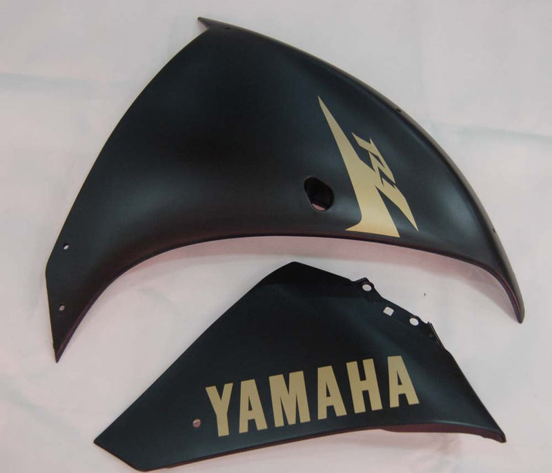 Fairings 2009-2011 Yamaha YZF-R1 أسود غير لامع R1 عام