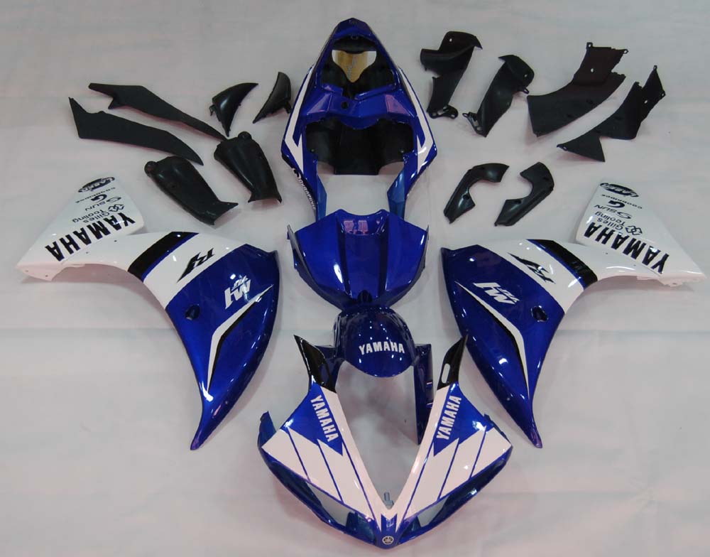 Fairings 2009-2011 Yamaha YZF-R1 Blue White R1  Generic