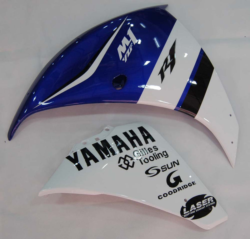 Fairings 2009-2011 ياماها YZF-R1 أزرق أبيض R1 عام