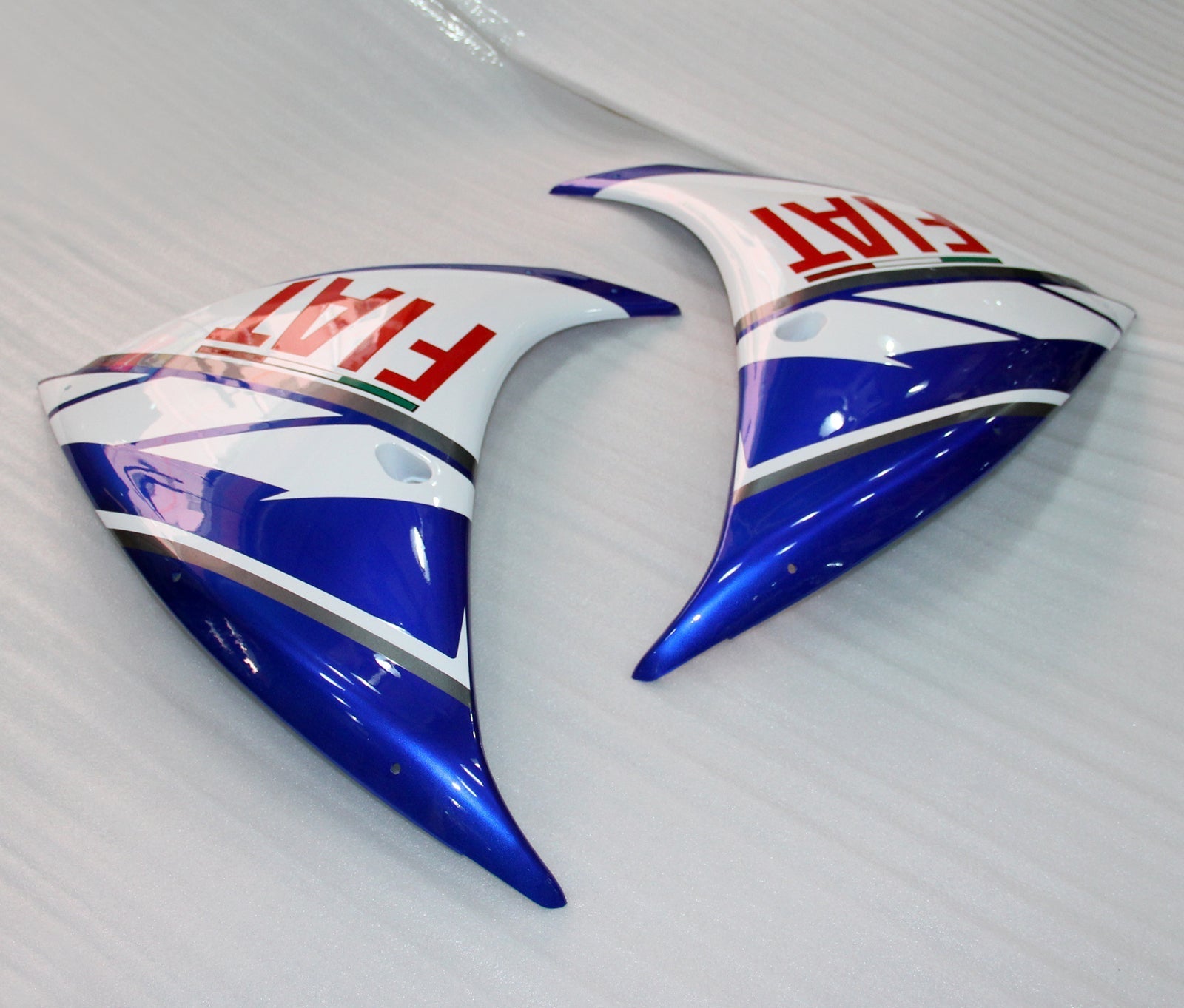 Fairings Plastics 2012-2014 Yamaha YZF R1 Blue White FIAT  Generic