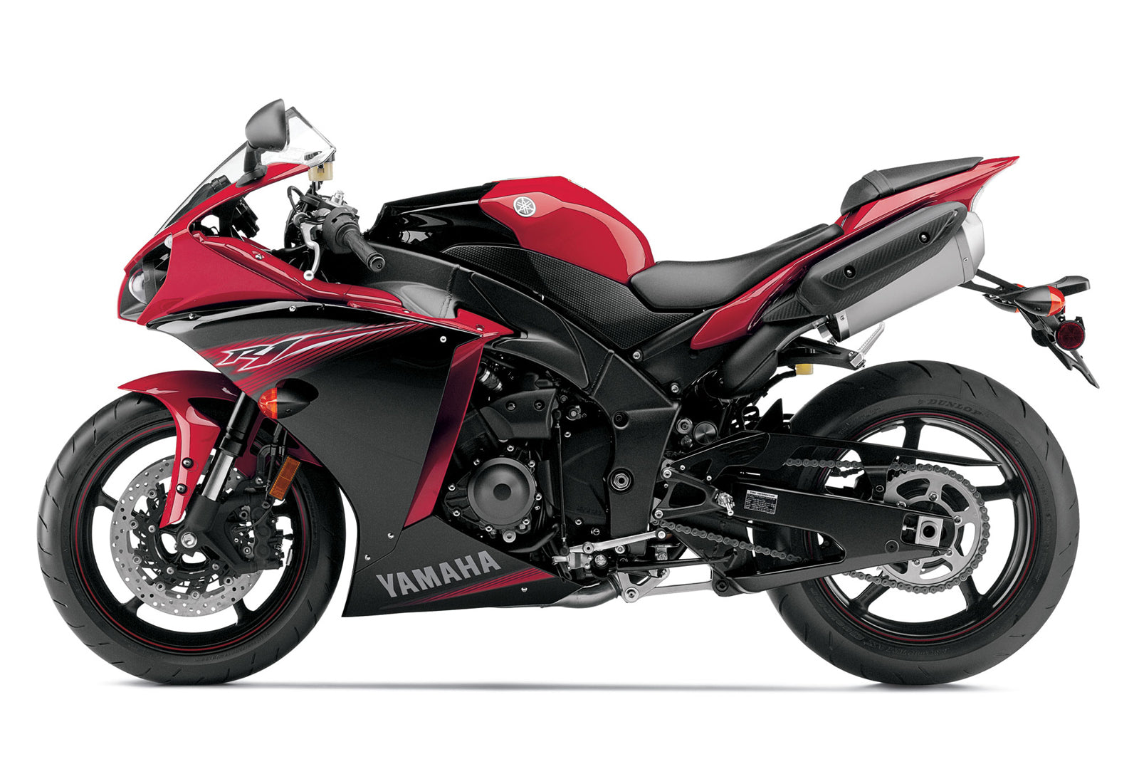 Carenados Plásticos 2012-2014 Yamaha YZF R1 Rojo Negro R1 Genérico