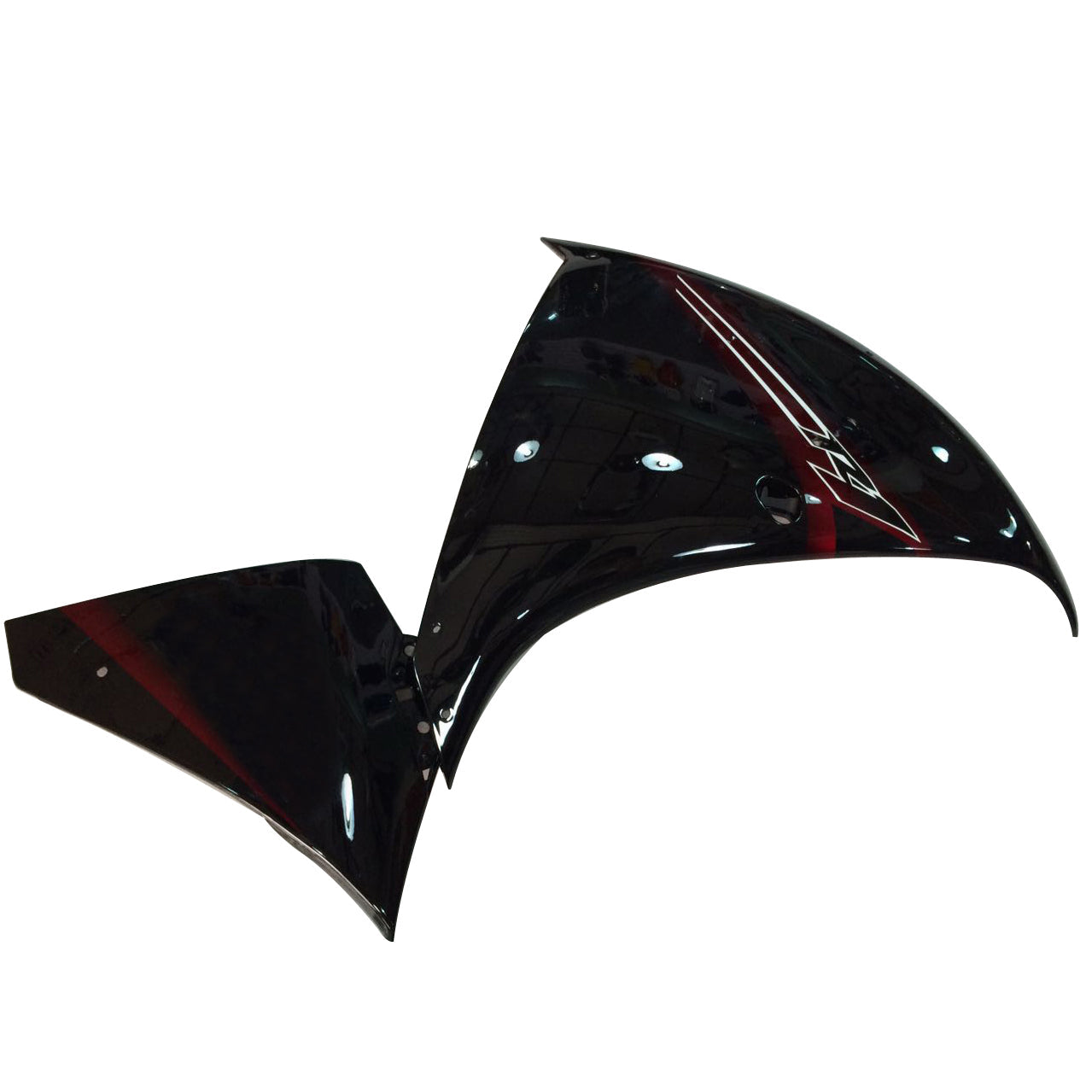 Carenados Plásticos 2012-2014 Yamaha YZF R1 Rojo Negro R1 Genérico