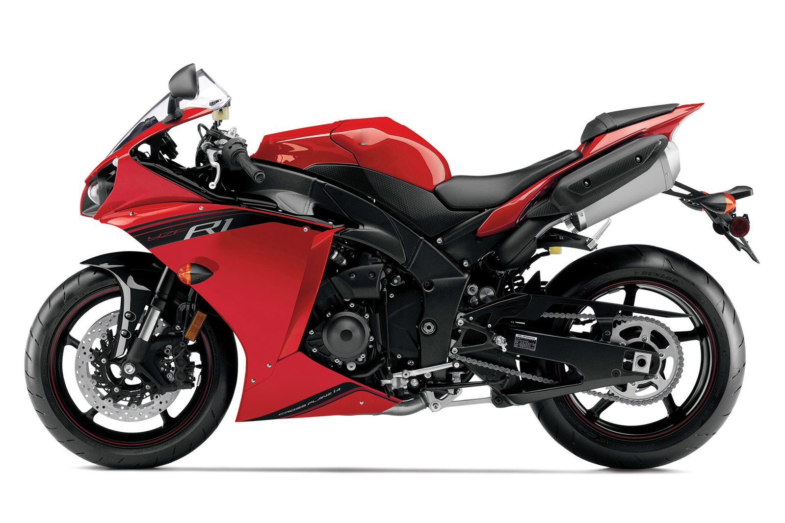 Carenados Plásticos 2012-2014 Yamaha YZF R1 Rojo R1 Genérico