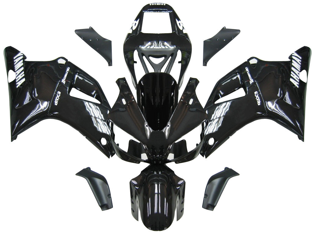 Fairings 1998-1999 Yamaha YZF-R1 Black R1  Generic