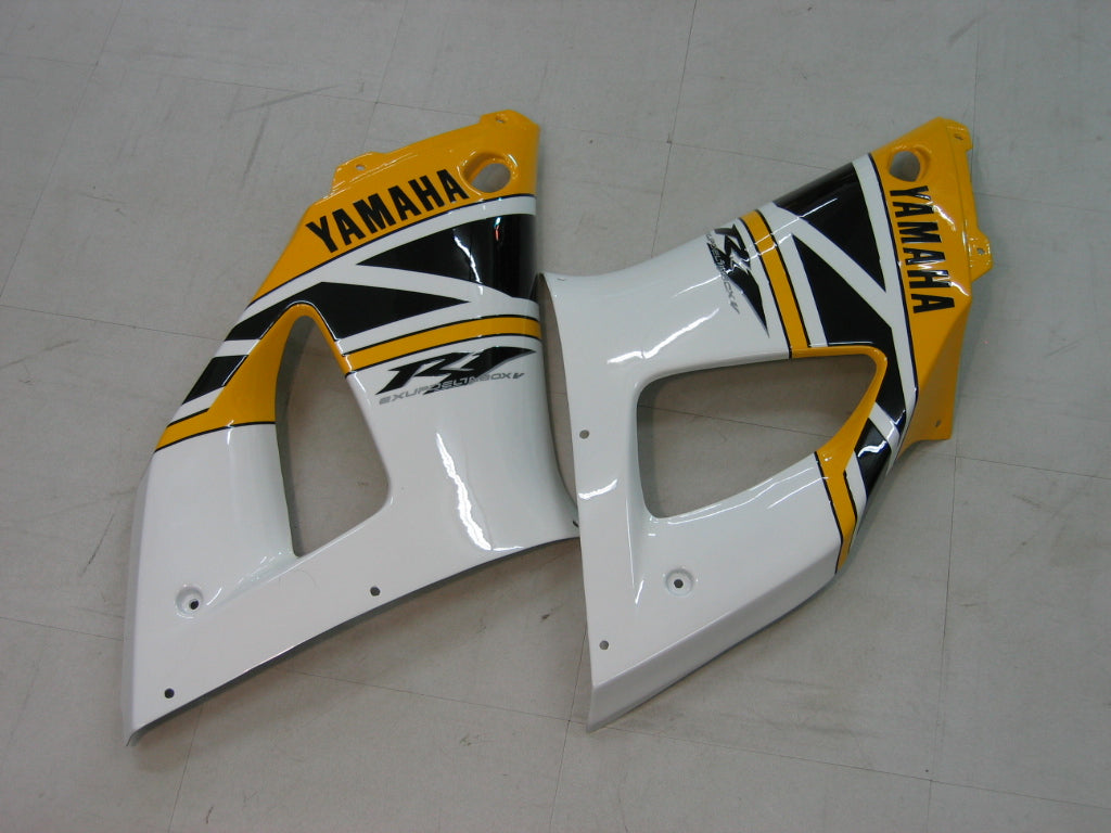 Fairings 1998-1999 Yamaha YZF-R1 Yellow White Black R1  Generic