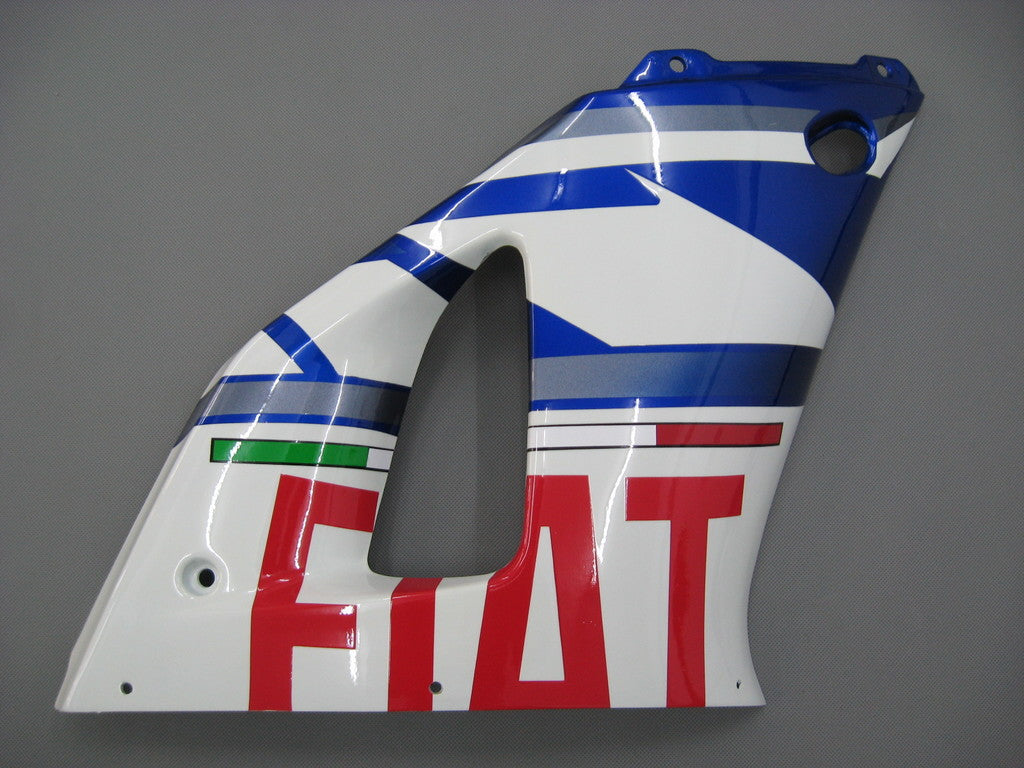 Fairings 1998-1999 Yamaha YZF-R1 Blue White No.46 FIAT   Generic