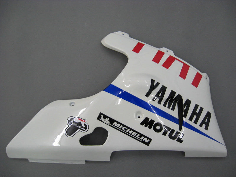 Fairings 1998-1999 Yamaha YZF-R1 أزرق أبيض رقم 46 فيات عام