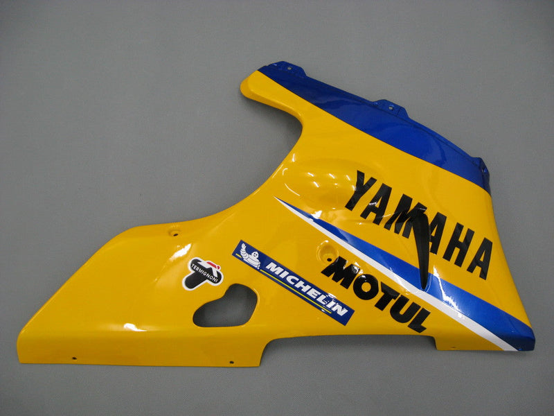 Fairings 1998-1999 Yamaha YZF-R1 أصفر أزرق رقم 46 جملي عام