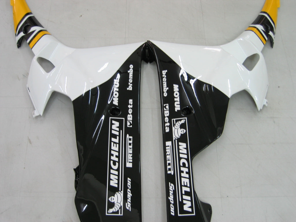 Fairings 2006-2007 Yamaha YZF-R6 Yellow White Black Motul R6  Generic