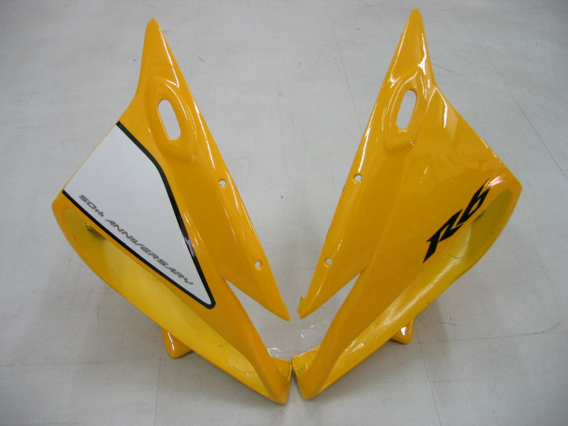 Fairings 2006-2007 Yamaha YZF-R6 Yellow White Black Motul R6  Generic