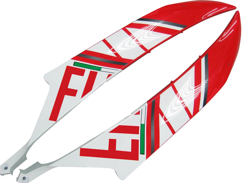 Fairings 2006-2007 ياماها YZF-R6 أبيض أحمر رقم 46 فيات R6 عام