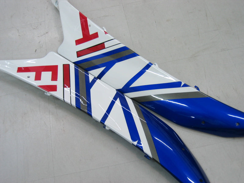Fairings 2006-2007 ياماها YZF-R6 أبيض أزرق رقم 46 فيات R6 عام