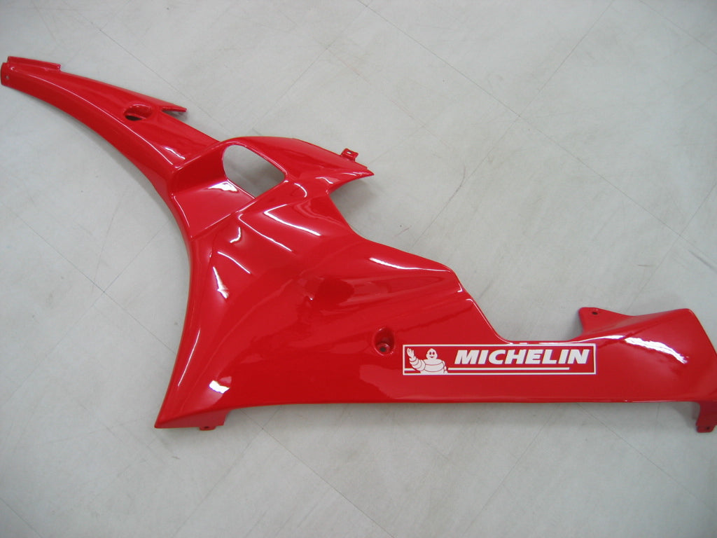 Fairings 2006-2007 Yamaha YZF-R6 White Red Michelin  R6  Generic