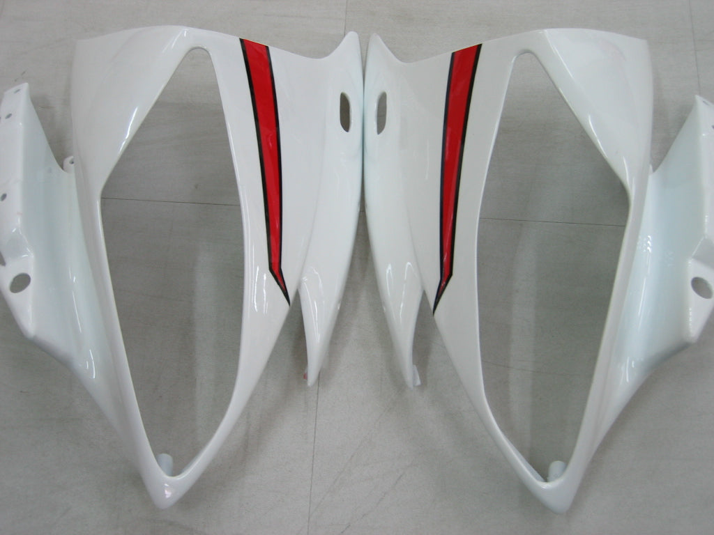 Fairings 2006-2007 Yamaha YZF-R6 White Red Michelin  R6  Generic