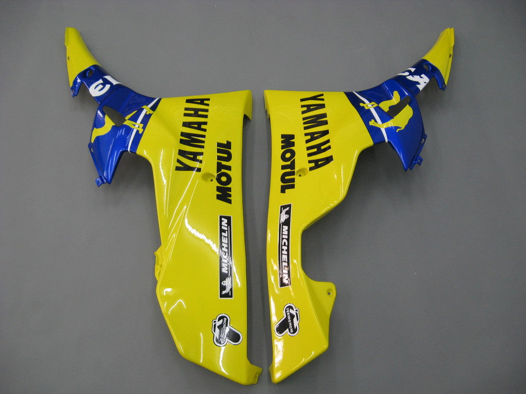 Fairings 2006-2007 Yamaha YZF-R6 Yellow Blue No.46 Camel R6  Generic