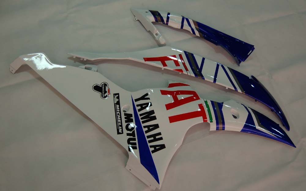 Fairings 2008-2016 Yamaha  YZF-R6 White Blue No.46 FIAT R6  Generic