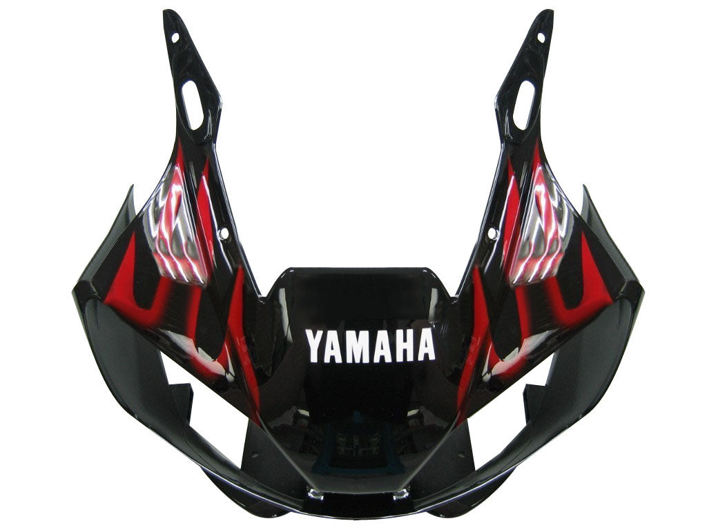 Fairingsr 1998-2002 Yamaha YZF-R6 Black & Red Flame R6  Generic