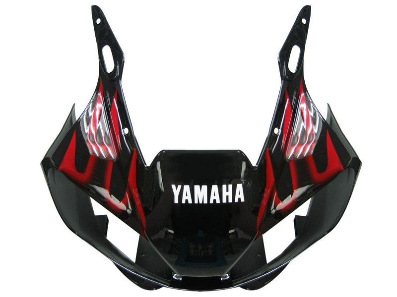Fairingsr 1998-2002 Yamaha YZF-R6 Black & Red Flame R6  Generic