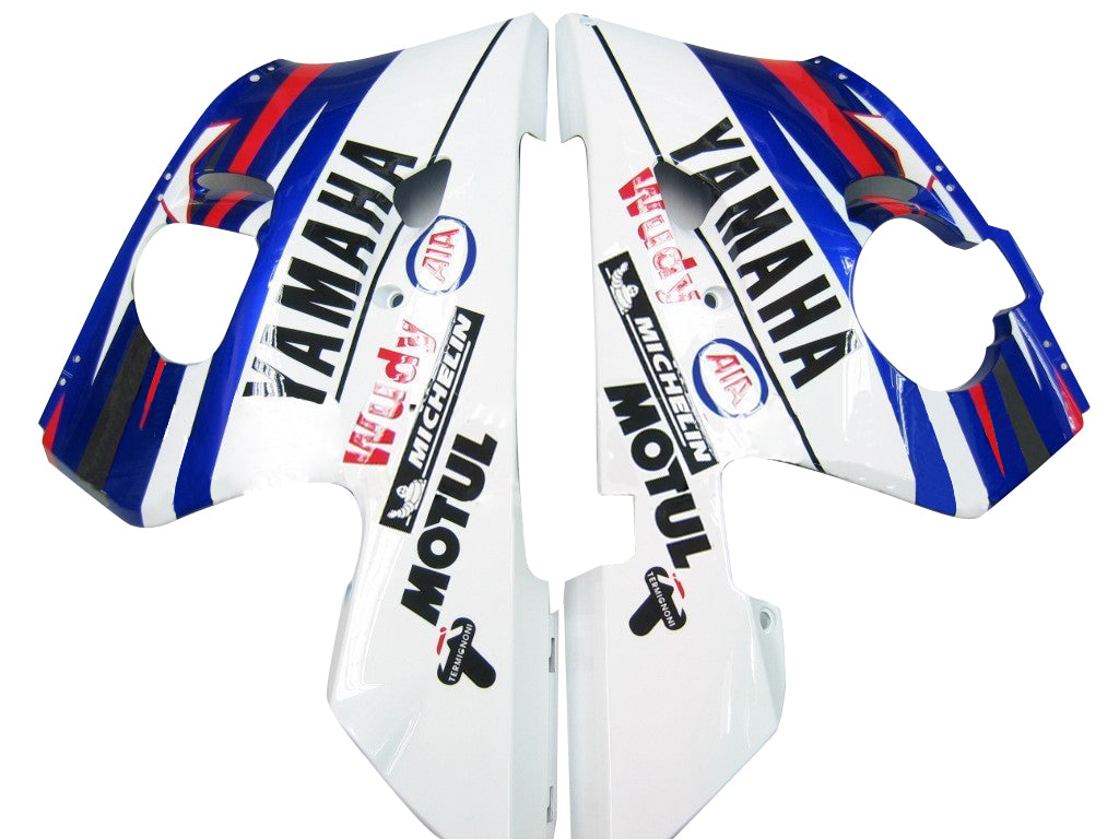 Fairings 1998-2002 Yamaha YZF-R6 Blue White Star FIAT R6  Generic