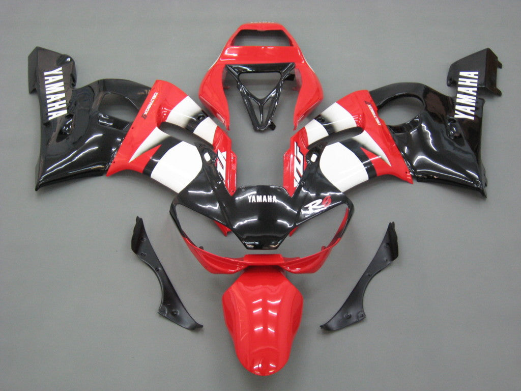 Fairings 1998-2002 Yamaha YZF-R6 Red Black R6  Generic