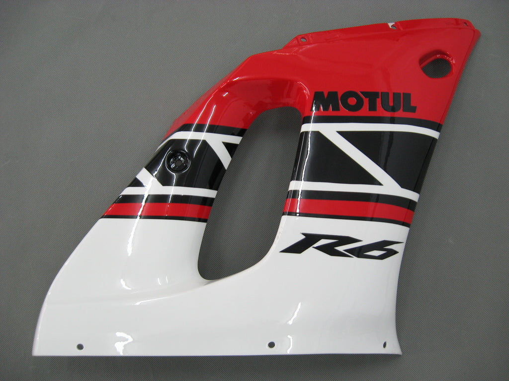 Fairings 1998-2002 Yamaha YZF-R6 Red White Black R6  Generic