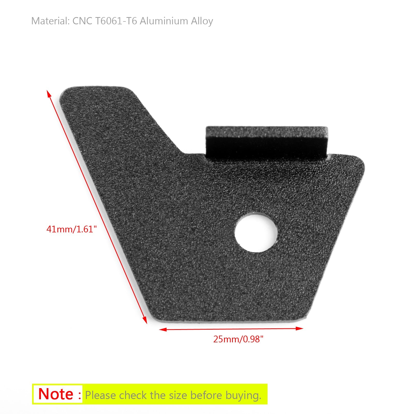 Protección de la cubierta del protector del sensor del ABS delantero para BMW R1200GS 2013-17 Genérico refrigerado por agua