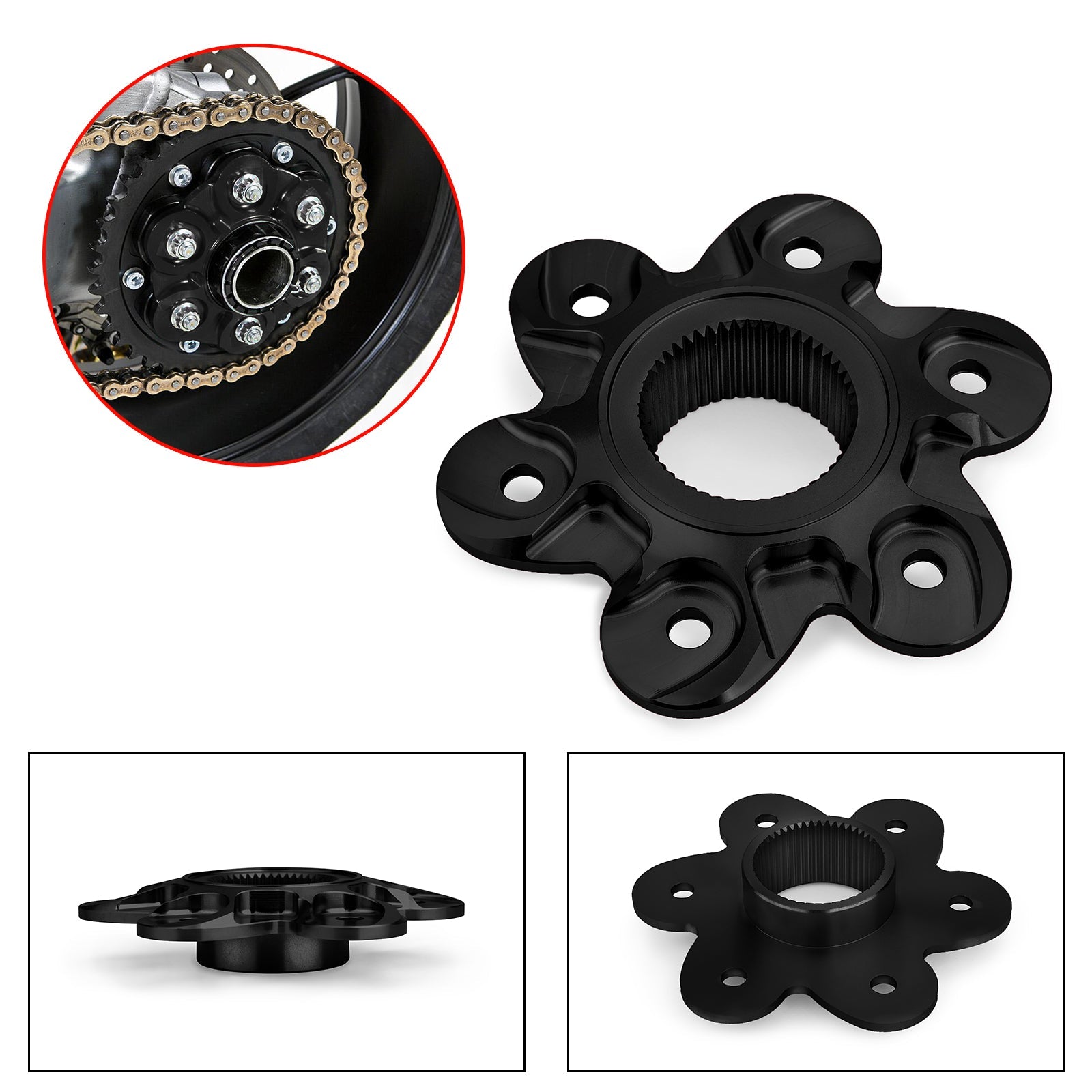 Rear Sprocket Flange Cover For Ducati Superbike 1098 1198 1199 1299 Monster 1200 Generic