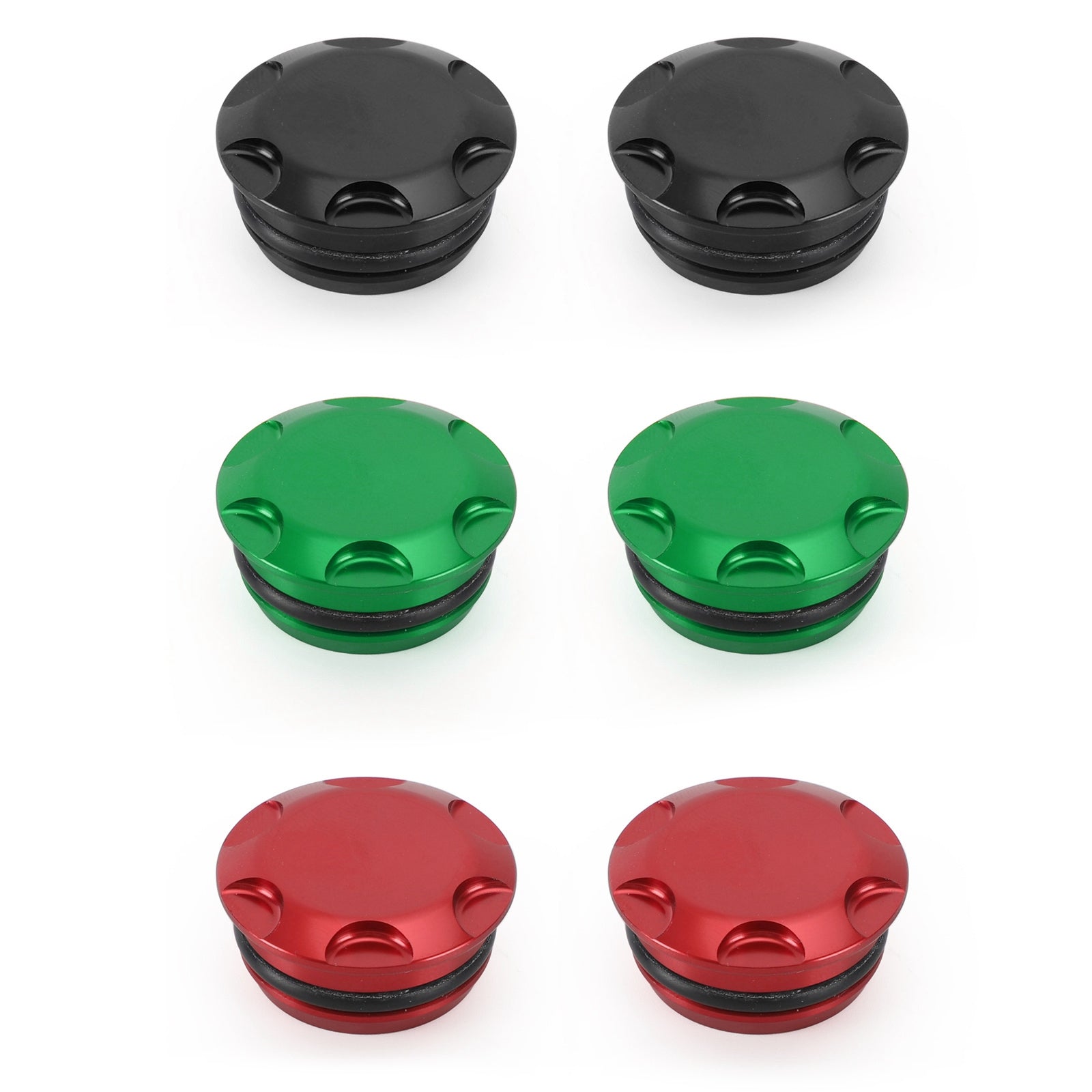 2018-2022 Kawasaki Ninja 250 400 Aluminum Frame Hole Caps Plugs Cover