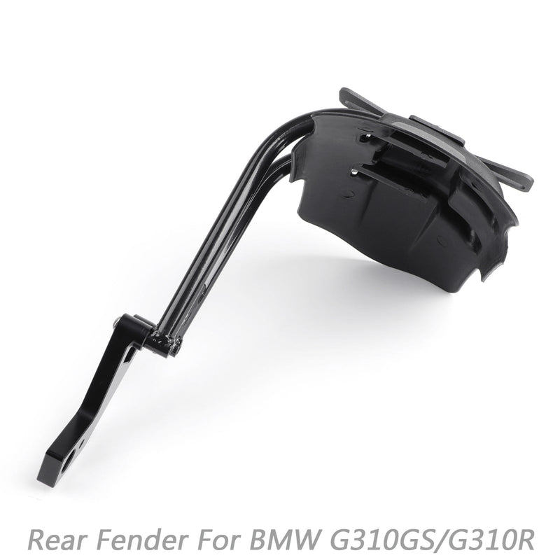 Guardabarros trasero negro guardabarros rueda Hugger Splash Guard para BMW G310/R 2017-2018 genérico