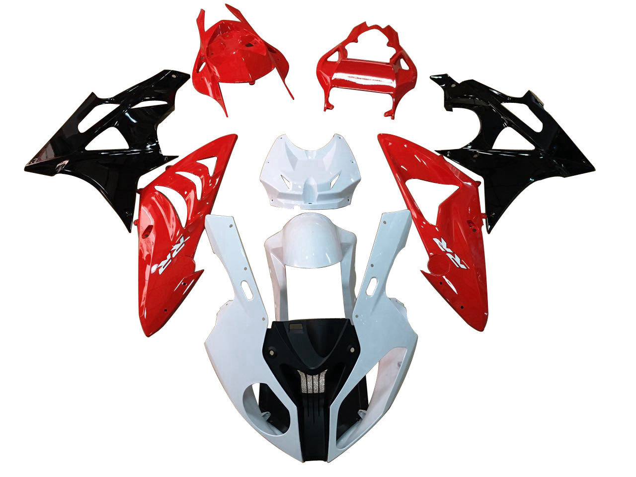 Fairings for 2009-2014 BMW S1000RR Red SRR  Generic