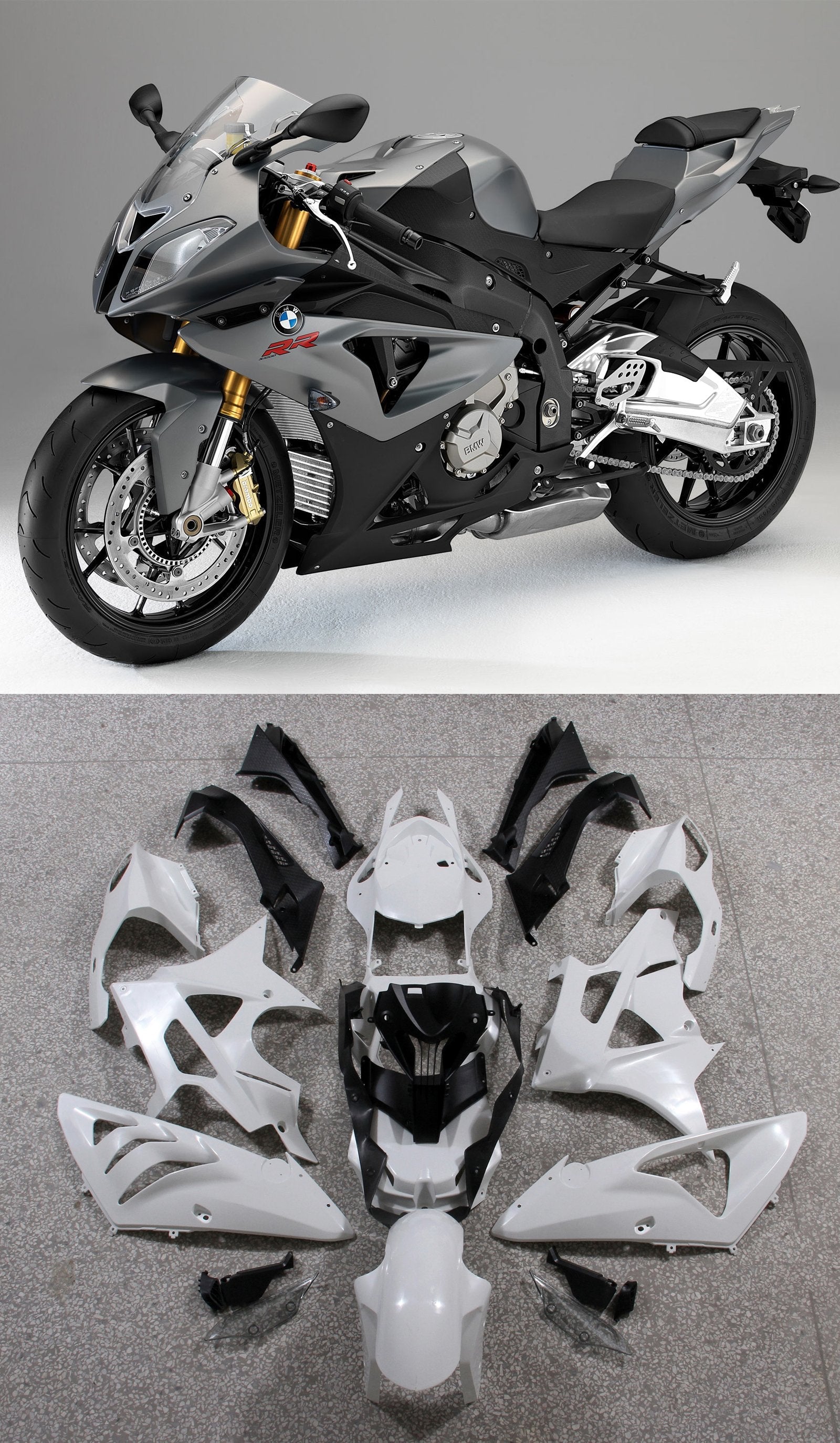 BMW S1000RR 2009-2014 هيكل السيارة هدية ABS حقن صب 14 لون عام