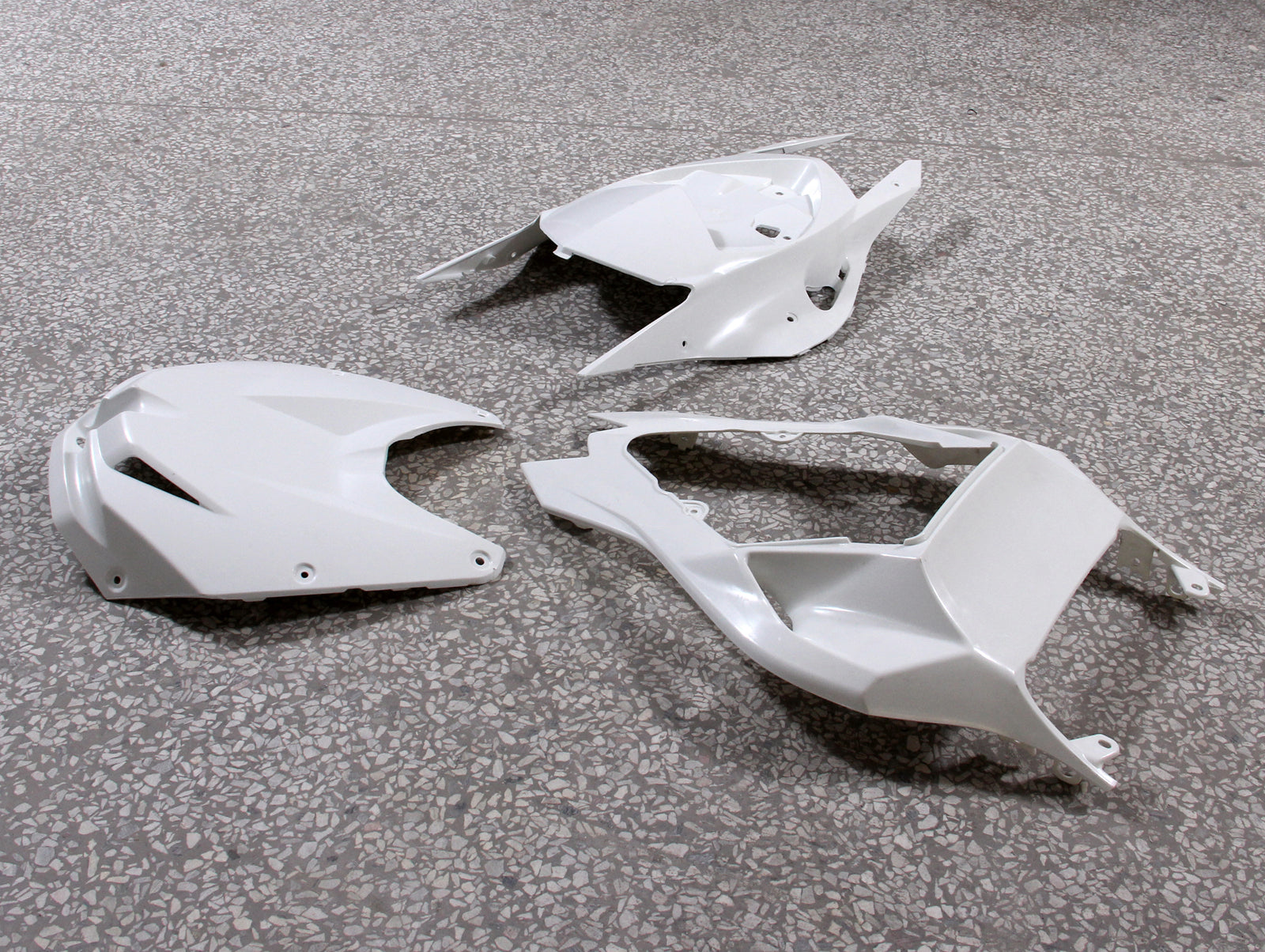 Fairings for 2009-2014 BMW S1000RR Mineral Silver Metallic SRR   Generic