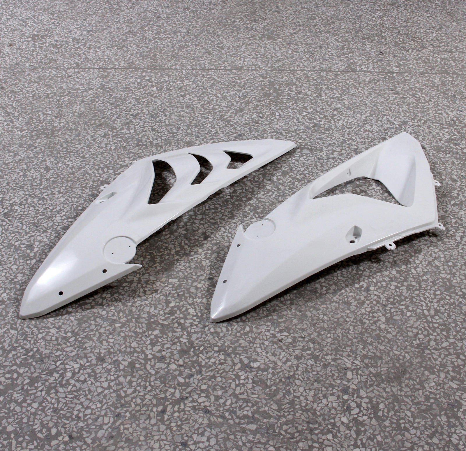 Fairings for 2009-2014 BMW S1000RR White SRR  Generic