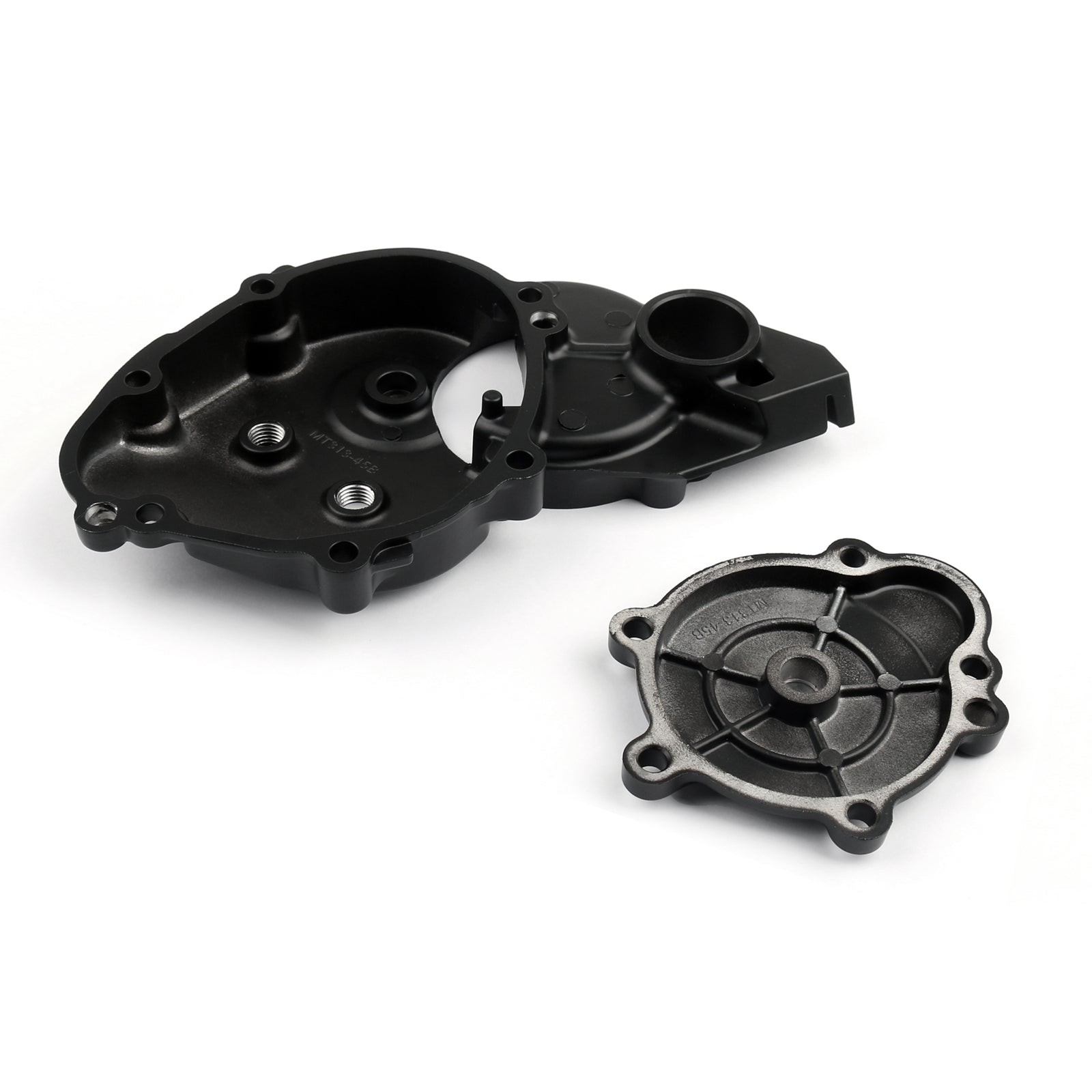 Engine Starter Case Crankcase Cover Fit For Kawasaki Ninja ZX10R (06-10) Black Generic