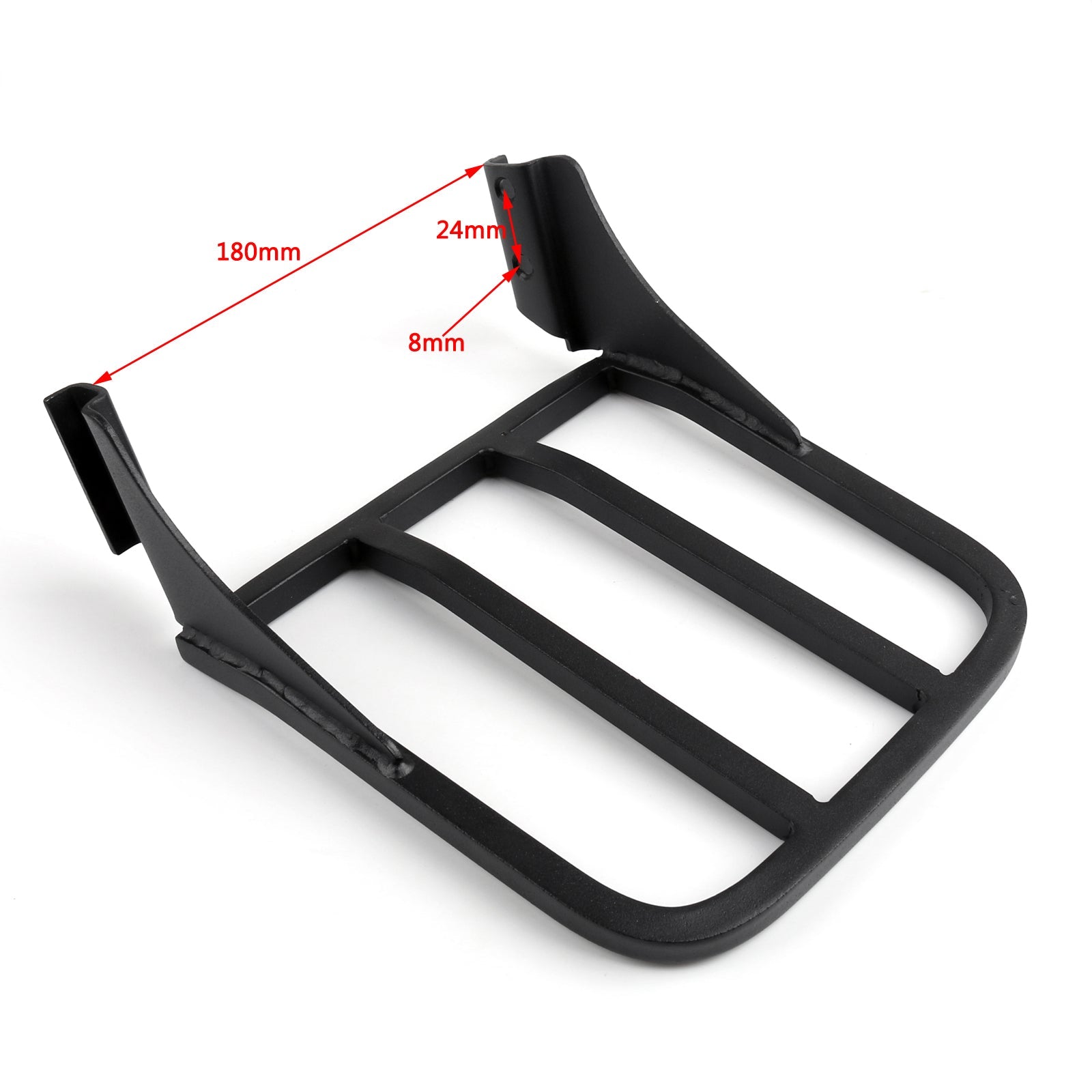 Sissy Bar Backrest Luggage Rack For FLSTF FLST FLSTC FLSTSC FLSTS FXST Generic