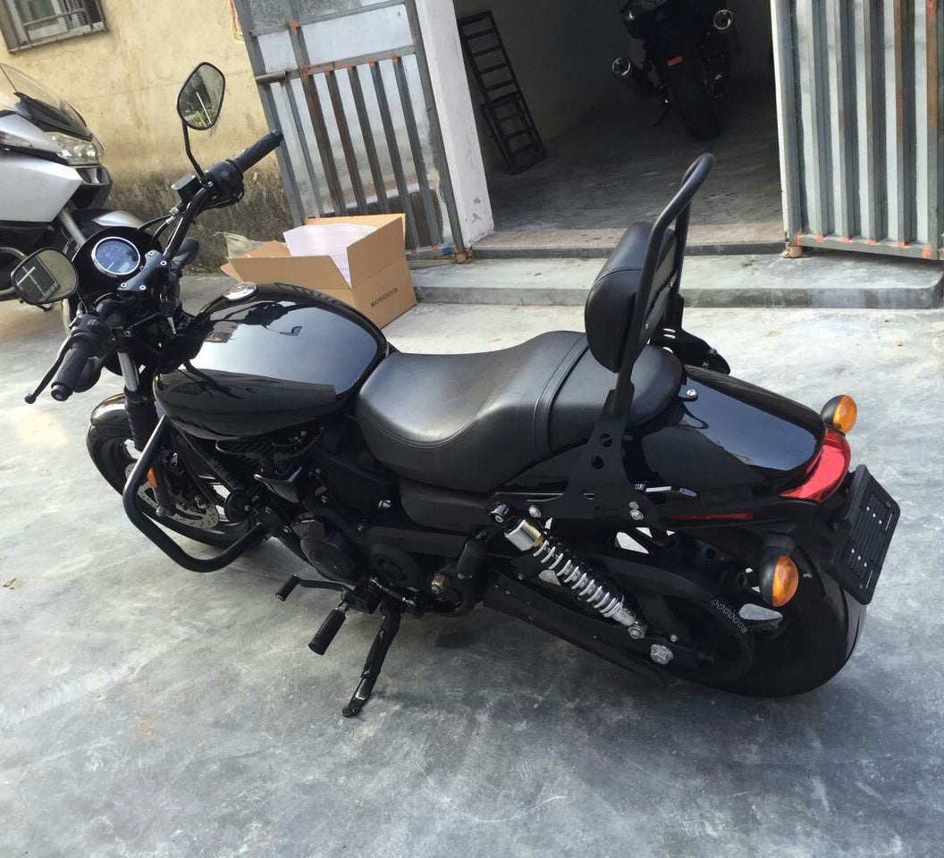 مسند ظهر لمقعد رف الأمتعة من سيسي بار لـ 2015-18 Street 500 750 XG500 XG750 Generic