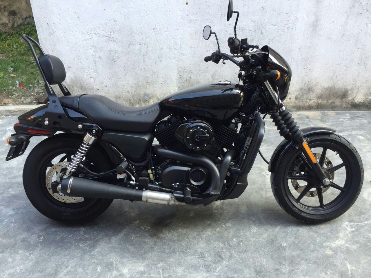 مسند ظهر لمقعد رف الأمتعة من سيسي بار لـ 2015-18 Street 500 750 XG500 XG750 Generic