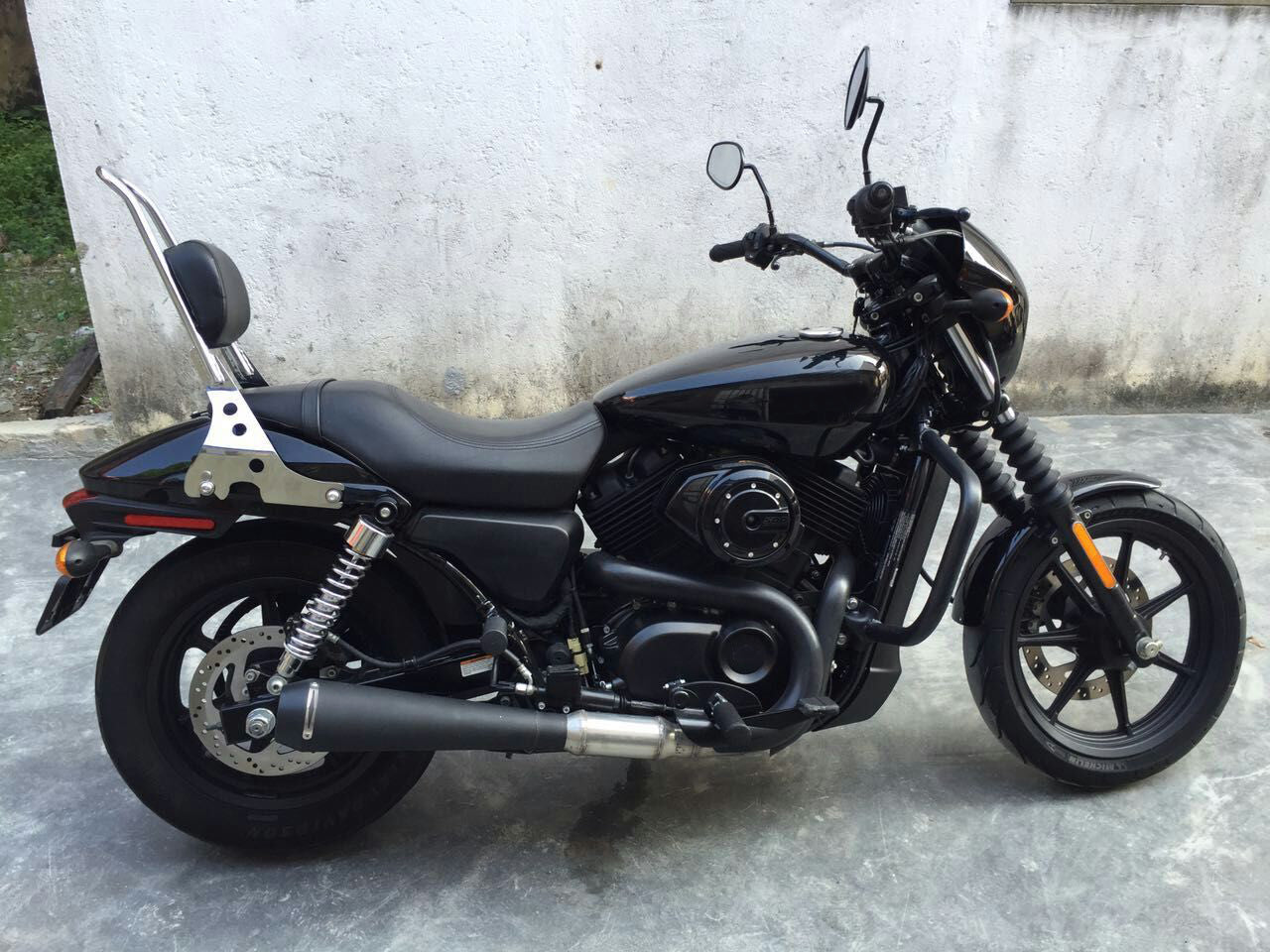 مسند ظهر لمقعد رف الأمتعة من سيسي بار لـ 2015-18 Street 500 750 XG500 XG750 Generic