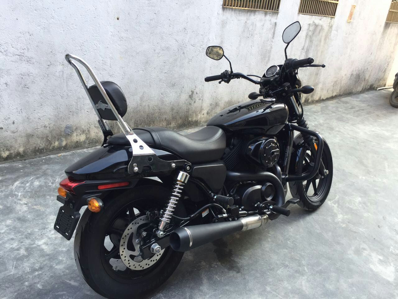 مسند ظهر لمقعد رف الأمتعة من سيسي بار لـ 2015-18 Street 500 750 XG500 XG750 Generic