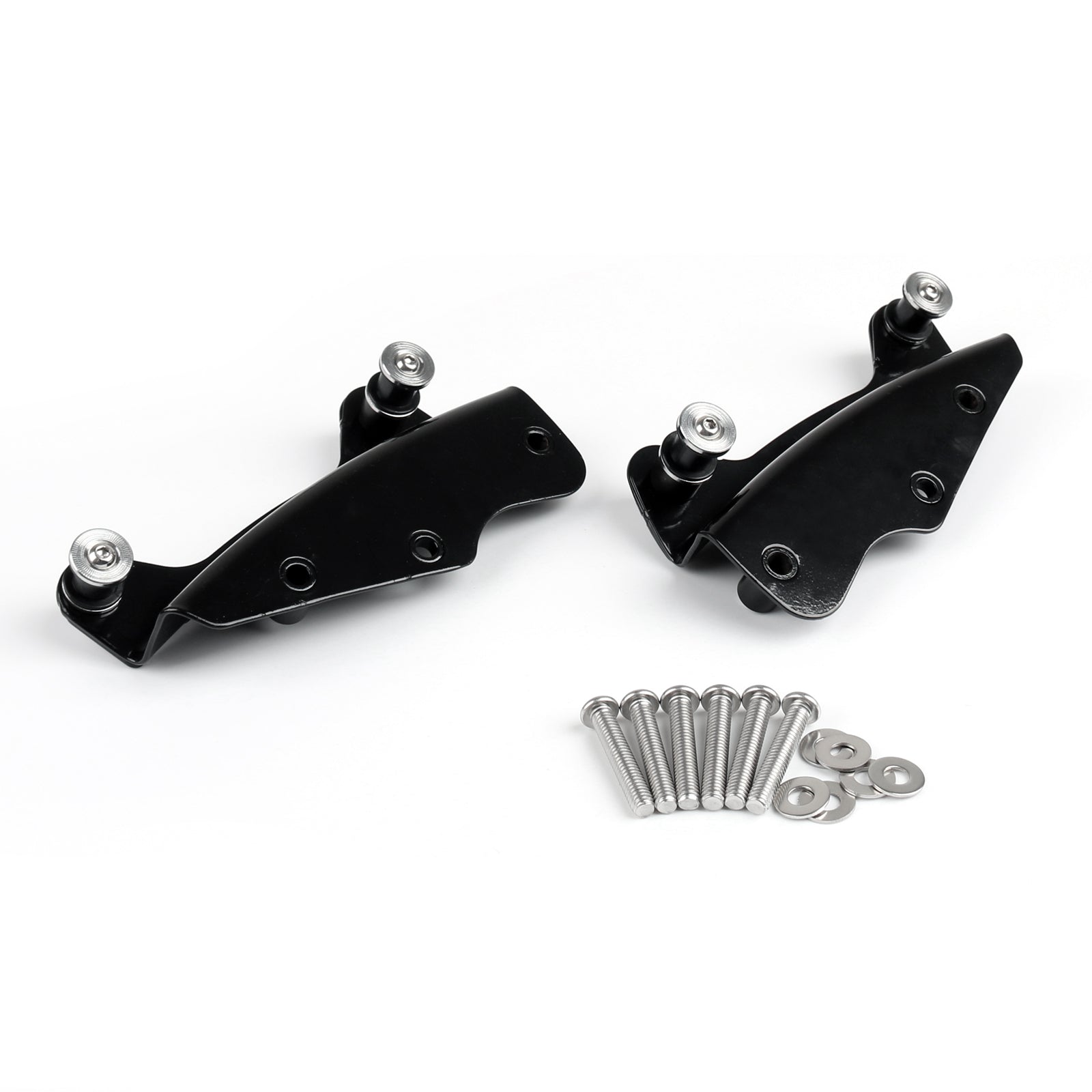 Kit de hardware de acoplamiento de 4 puntos para Road King Street Glide FLHR FLHX FLHRC 2009-13 Genérico