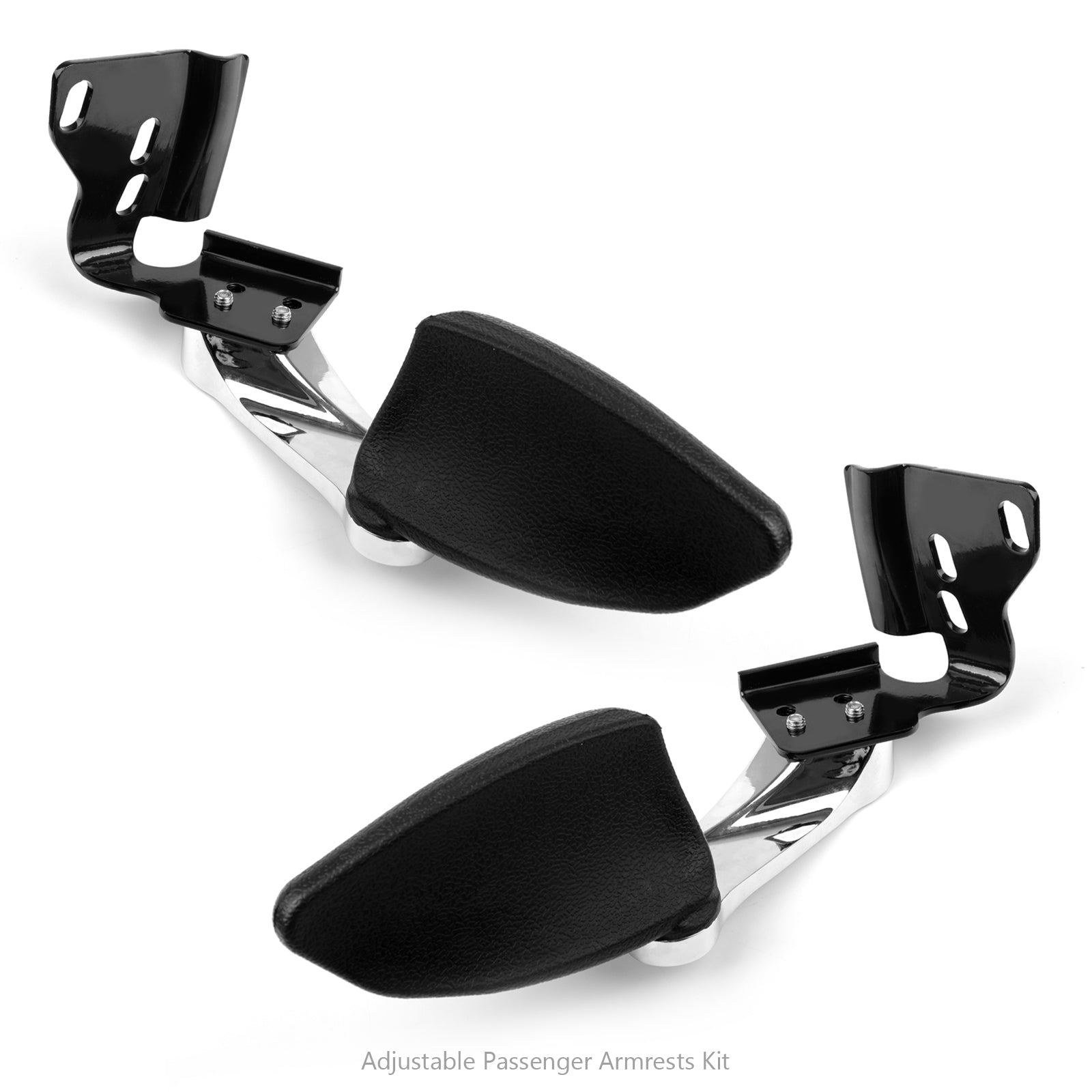 Reposabrazos de pasajero Stealth para Touring Electra Glide Road King 1997-2013 Genérico