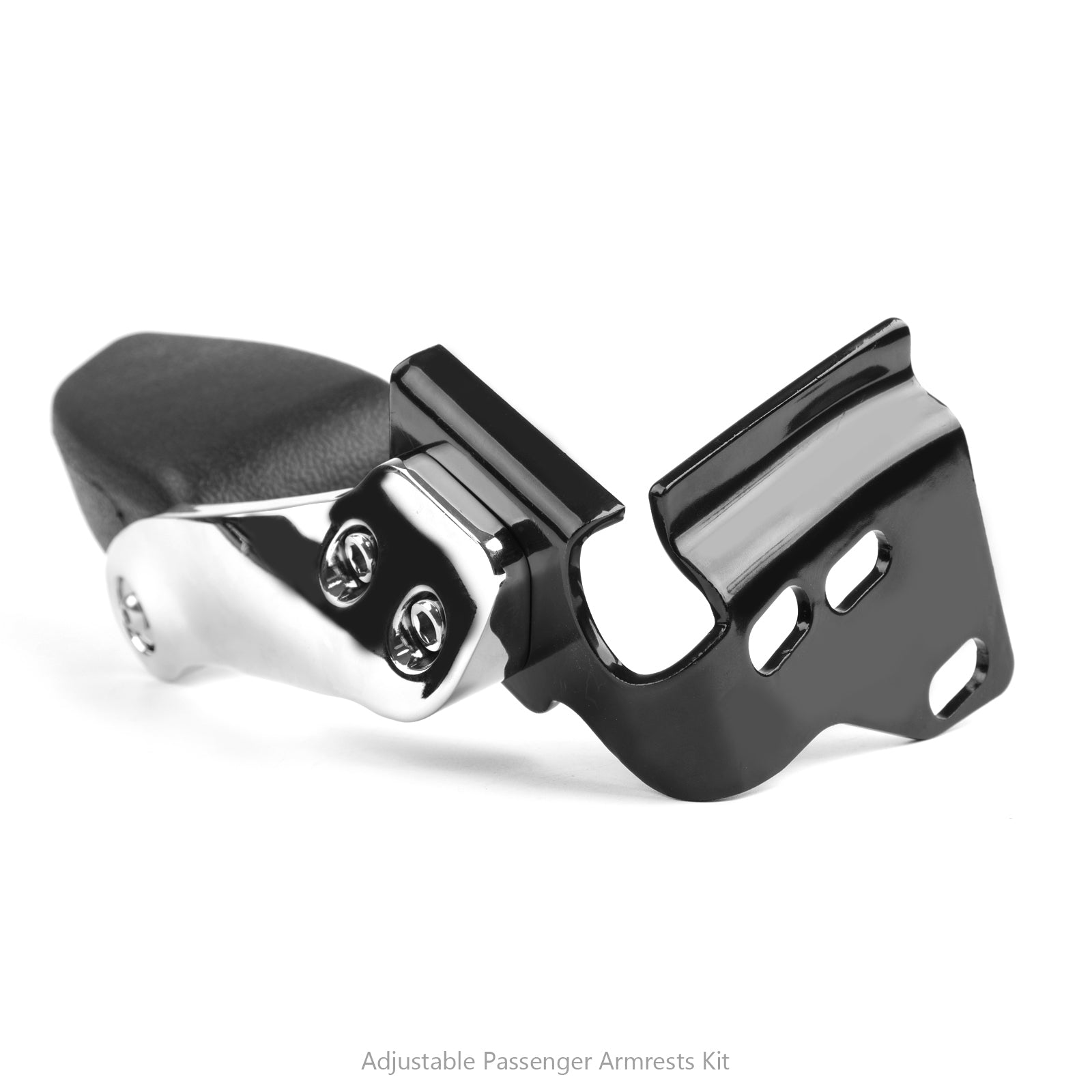 Reposabrazos de pasajero Stealth para Touring Electra Glide Road King 1997-2013 Genérico