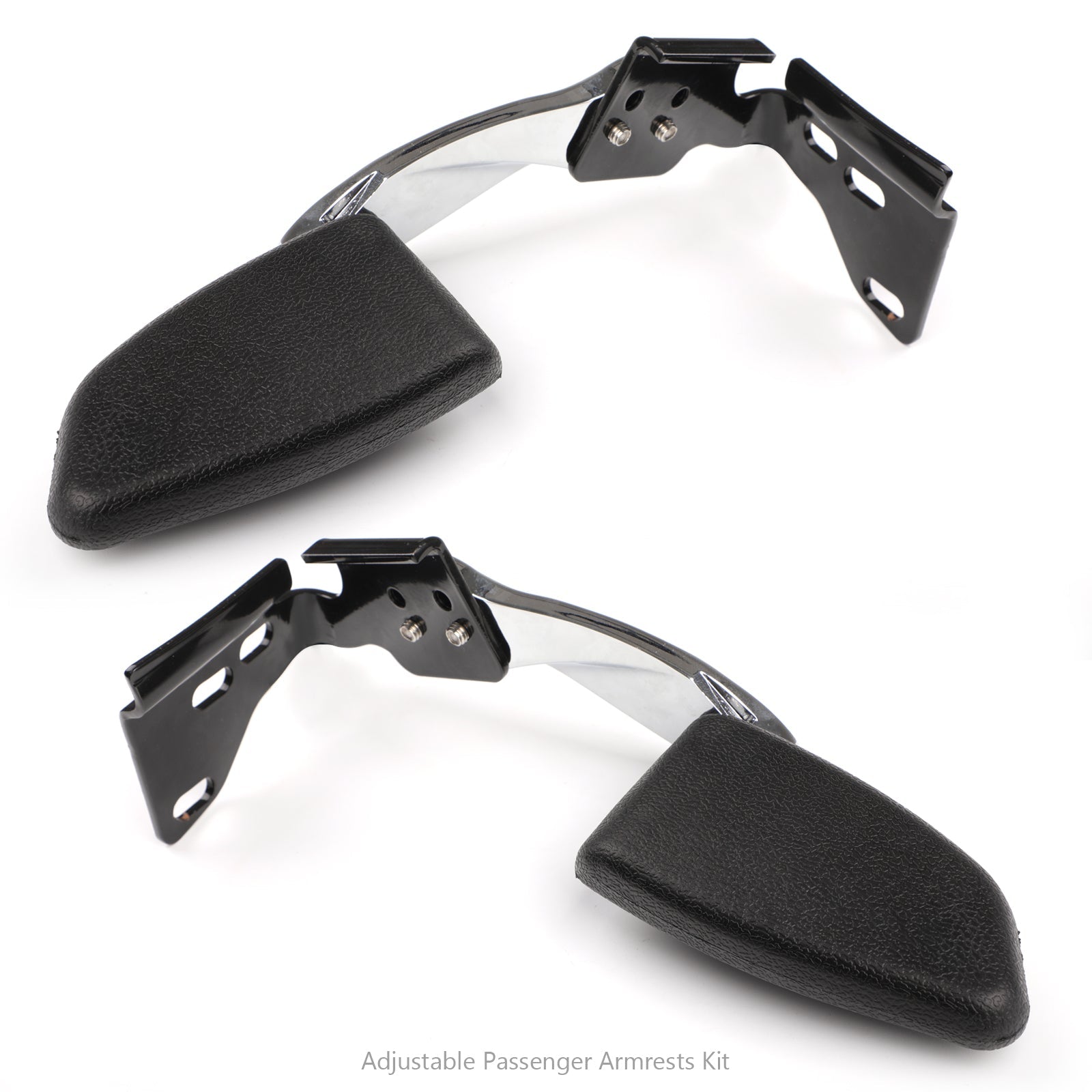 Reposabrazos de pasajero Stealth para Touring Electra Glide Road King 1997-2013 Genérico