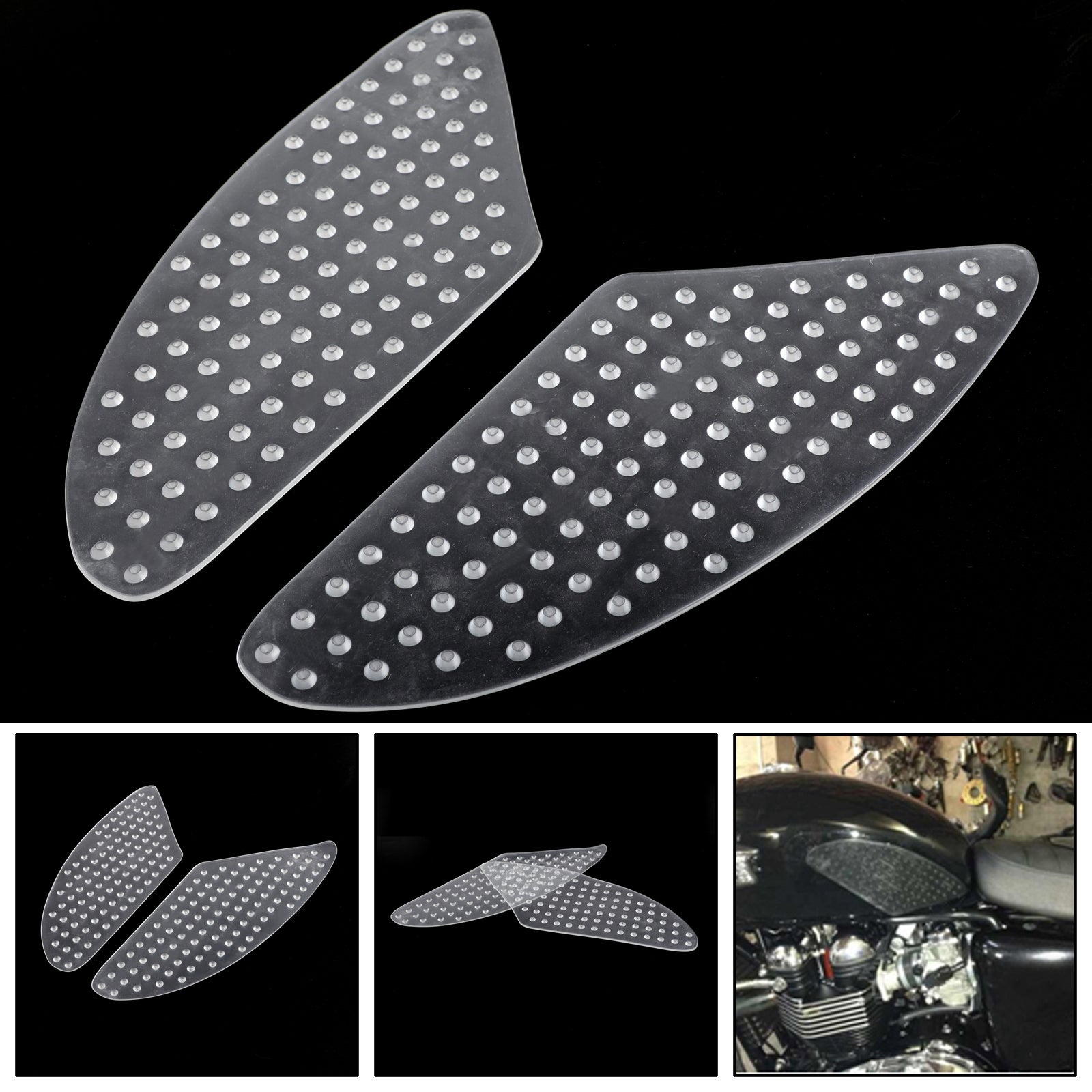 Tank Traction Pad Side Gas Knee Grip Protector For Honda CBR 600RR CBR1000RR Generic