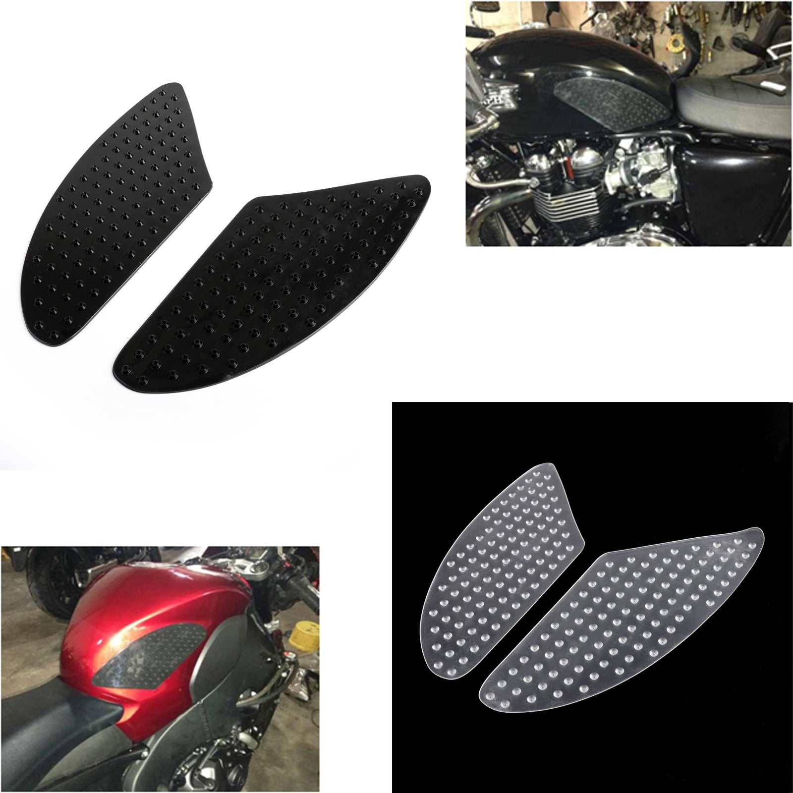 Tank Traction Pad Side Gas Knee Grip Protector For Honda CBR 600RR CBR1000RR Generic