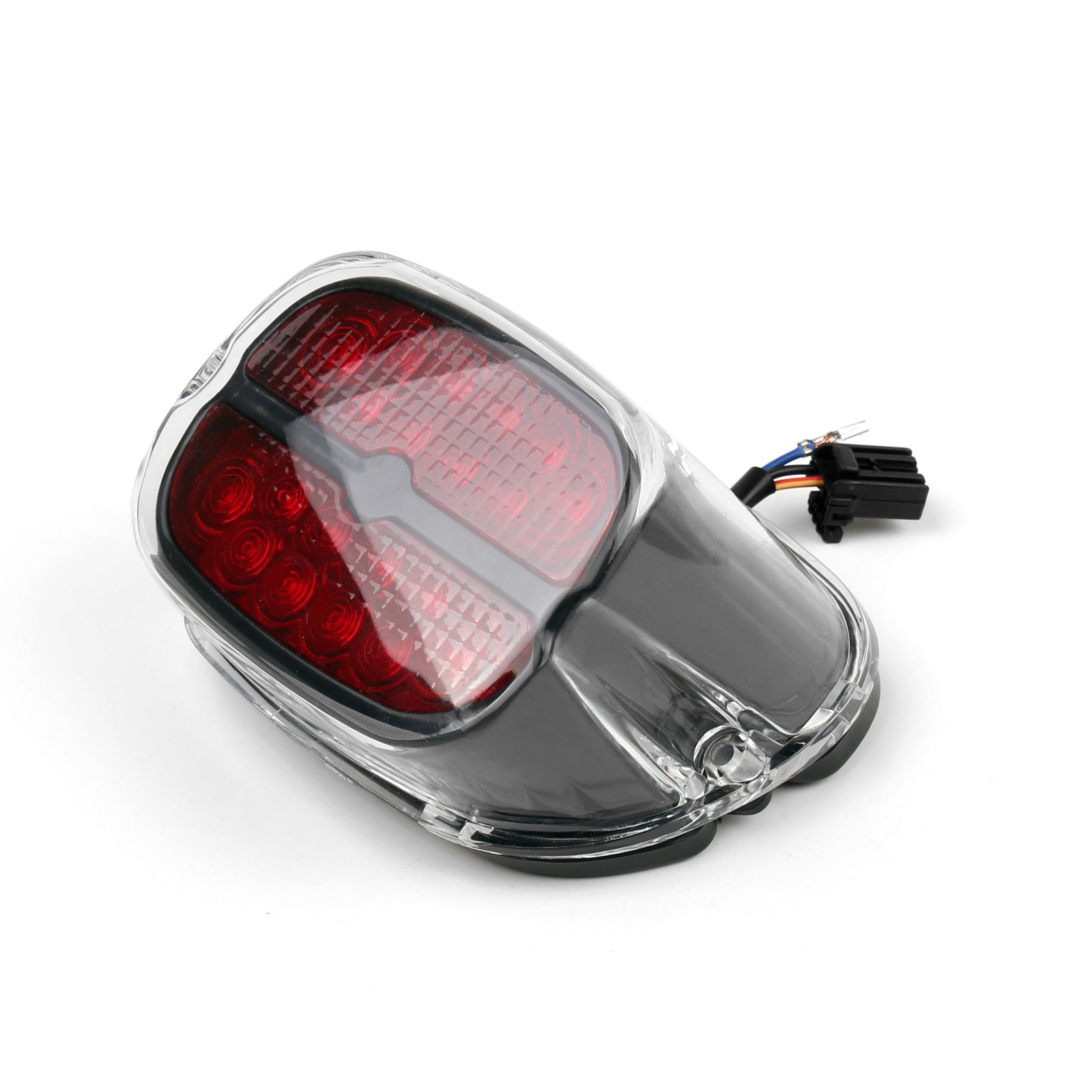 Red LED Tail Brake Light Lamp For Harley Road King Glide Touring Generic