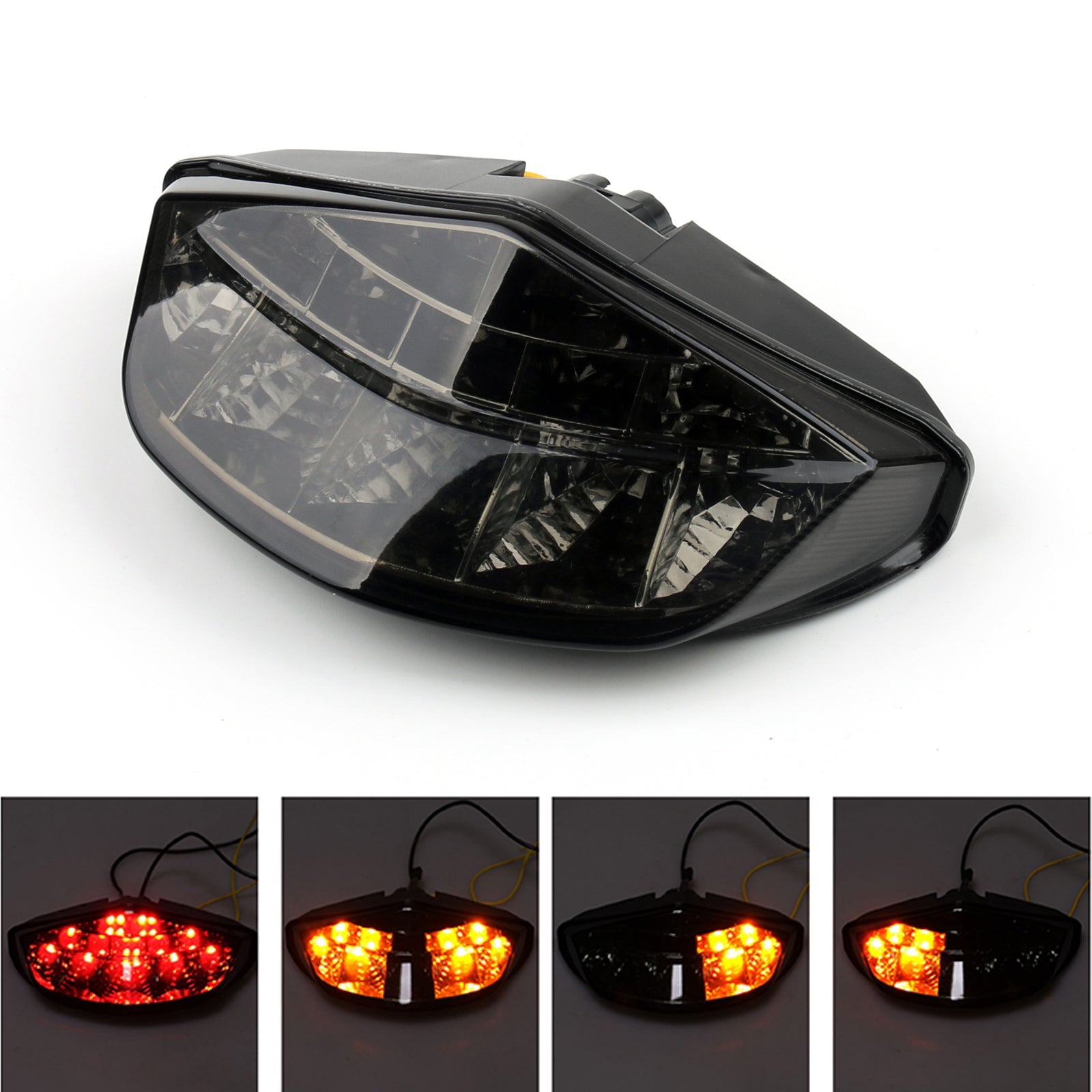 Integrated LED Tail Light Turn signals For DUCATI Monster 696 795 796 1100 Generic