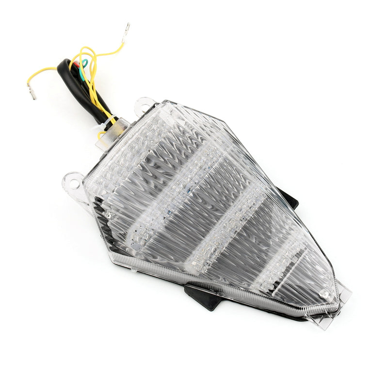 Luz trasera LED intermitentes integrados para Yamaha YZF R6 2008-2014 humo genérico