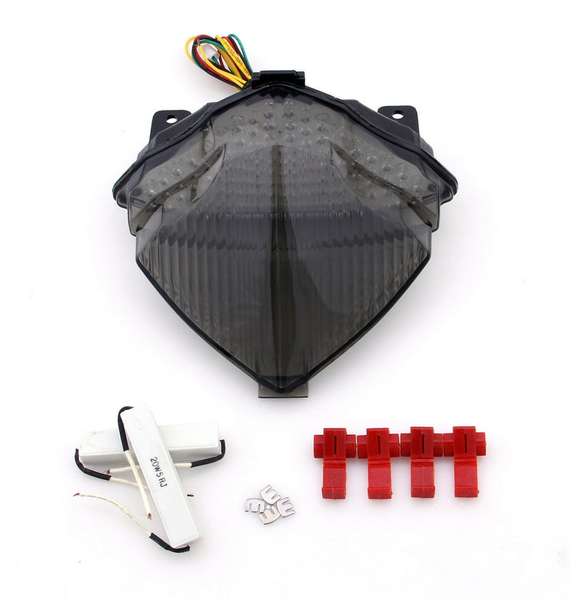 Señales de giro de luz trasera LED integradas para Yamaha YZF R1 2004-2006 genérico